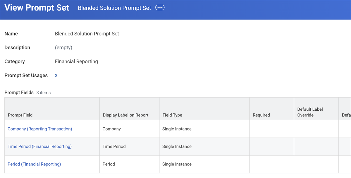 Screenshot highlighting the Prompt Set Usages link as described in the above text.